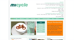 Desktop Screenshot of micycle.org.uk